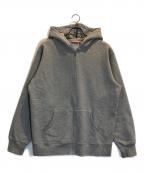 SUPREMEシュプリーム）の古着「SPLIT HOOD ZIP UP SWEAT」｜グレー