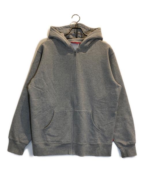 SUPREME（シュプリーム）SUPREME (シュプリーム) SPLIT HOOD ZIP UP SWEAT グレー サイズ:XLの古着・服飾アイテム
