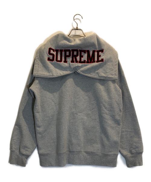 SUPREME（シュプリーム）SUPREME (シュプリーム) SPLIT HOOD ZIP UP SWEAT グレー サイズ:XLの古着・服飾アイテム