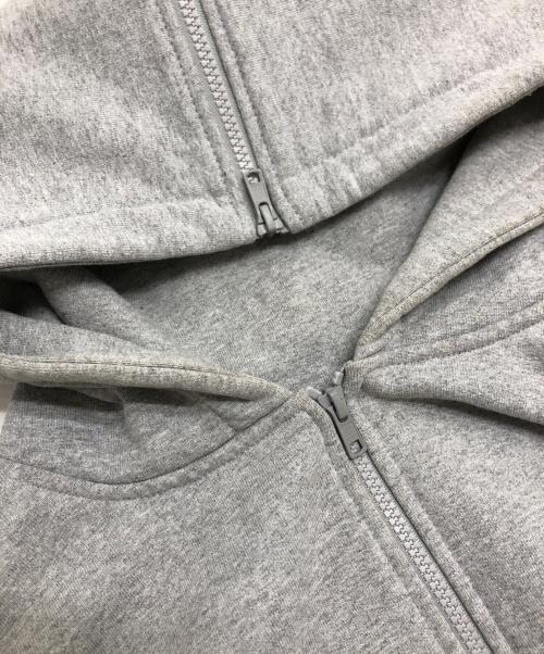SUPREME（シュプリーム）SUPREME (シュプリーム) SPLIT HOOD ZIP UP SWEAT グレー サイズ:XLの古着・服飾アイテム