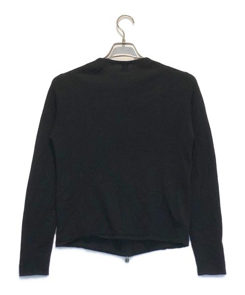 HERMES（エルメス）HERMES (エルメス) カデナトップカシミヤカーディガン ブラック サイズ:ME(S~Mサイズ)の古着・服飾アイテム