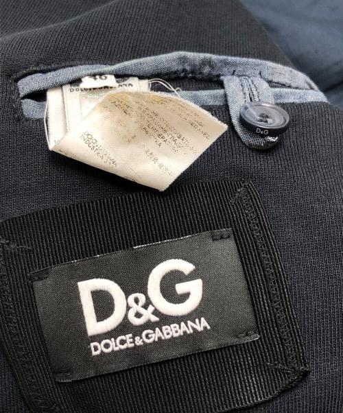 DOLCE & GABBANA（ドルチェ＆ガッバーナ）DOLCE & GABBANA (ドルチェ＆ガッバーナ) テーラードジャケット ネイビー サイズ:46の古着・服飾アイテム