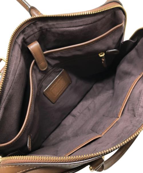 COACH（コーチ）COACH (コーチ) 2WAYブリーフケース ブラウンの古着・服飾アイテム