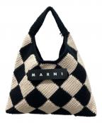 MARNIマルニ）の古着「ハンドバッグ」｜アイボリー×ブラック