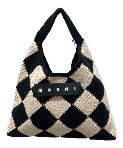 MARNI（マルニ）MARNI (マルニ) ハンドバッグ アイボリー×ブラック サイズ:表記なしの古着・服飾アイテム