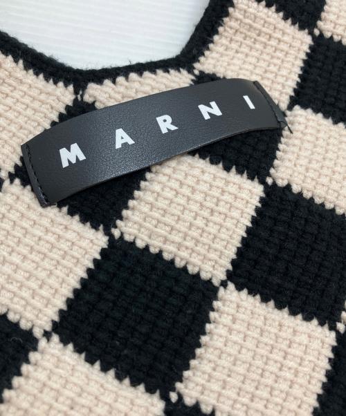 MARNI（マルニ）MARNI (マルニ) ハンドバッグ アイボリー×ブラック サイズ:表記なしの古着・服飾アイテム
