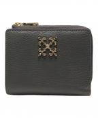 ruseetラシット）の古着「モノグラムプレートスモールウォレット」｜グレー