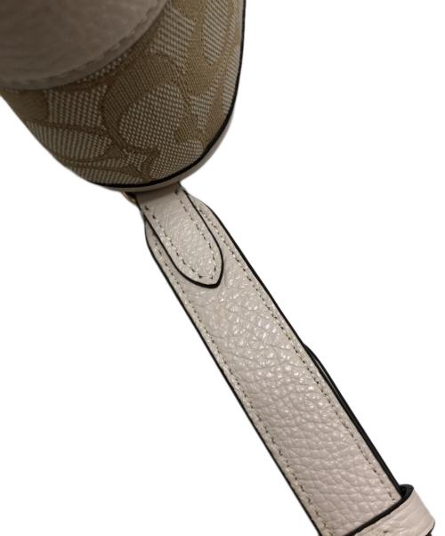 COACH（コーチ）COACH (コーチ) クロスボディ シグネチャー ショルダーバッグ ベージュ サイズ:表記なしの古着・服飾アイテム