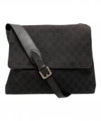 GUCCIグッチ）の古着「GGキャンバス ショルダーバッグ」｜ブラウン