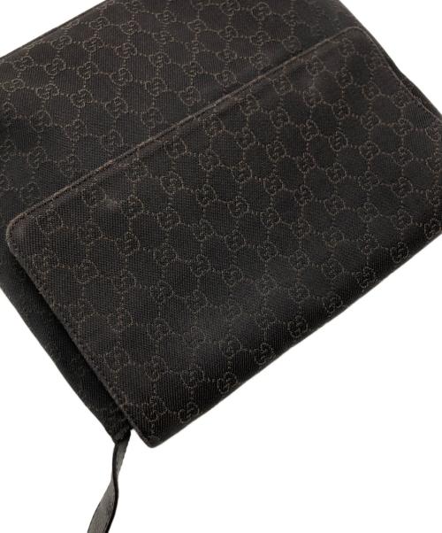 GUCCI（グッチ）GUCCI (グッチ) GGキャンバス ショルダーバッグ ブラウンの古着・服飾アイテム
