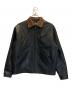 BACKERS（バッカーズ）の古着「フェイクレザージャケット」｜ブラック