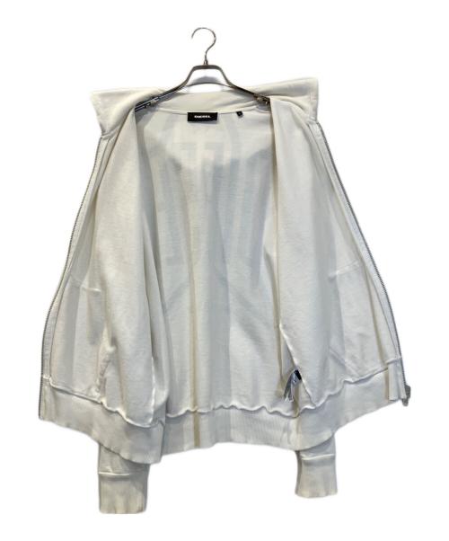 DIESEL（ディーゼル）DIESEL (ディーゼル) パーカー アイボリー サイズ:Ⅼの古着・服飾アイテム