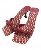 Jeffrey Campbellジェフリーキャンベル）の古着「SWEET-ON-U サンダル」｜レッド