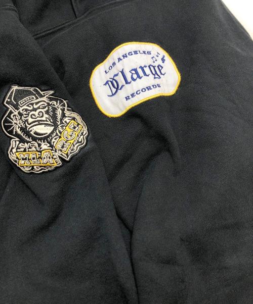 X-LARGE（エクストララージ）X-LARGE (エクストララージ) ハーフジップスウェット ブラック サイズ:Lの古着・服飾アイテム