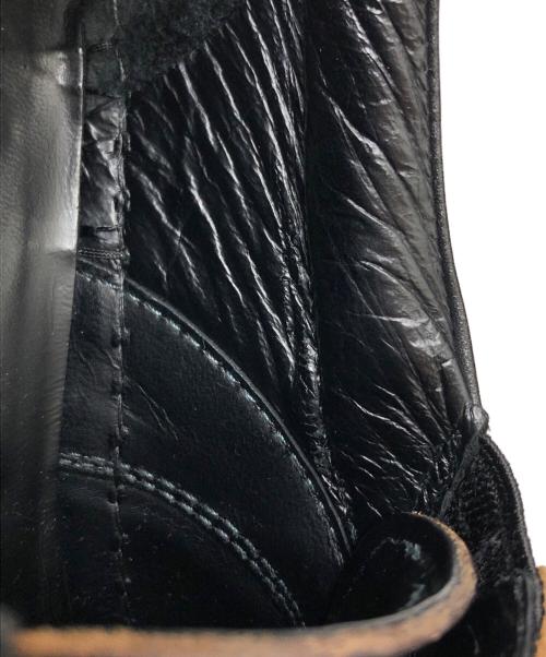 sacai（サカイ）sacai (サカイ) プラットフォームダービーシューズ ブラック サイズ:38(24CM)の古着・服飾アイテム