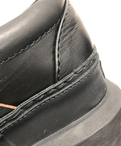 sacai（サカイ）sacai (サカイ) プラットフォームダービーシューズ ブラック サイズ:38(24CM)の古着・服飾アイテム