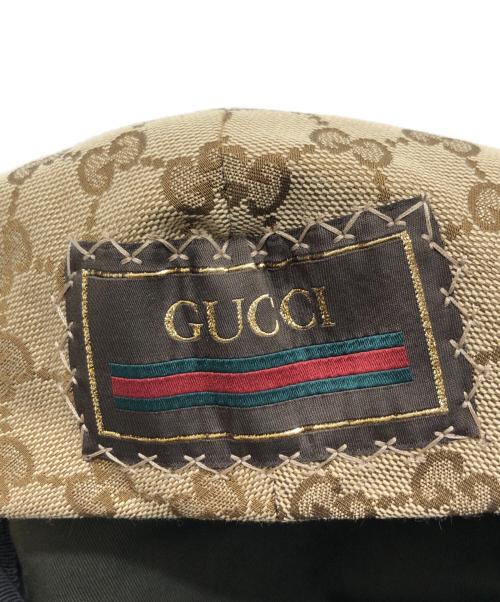 GUCCI（グッチ）GUCCI (グッチ) フラットキャップ ベージュの古着・服飾アイテム