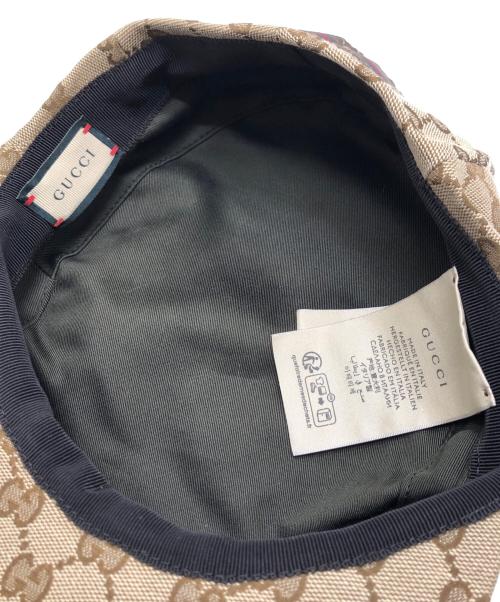 GUCCI（グッチ）GUCCI (グッチ) フラットキャップ ベージュの古着・服飾アイテム