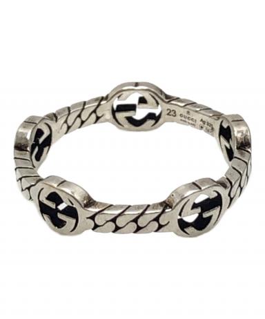中古・古着通販】GUCCI (グッチ) インターロッキングGチェーンリング