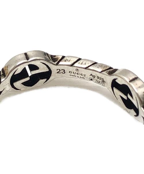 GUCCI（グッチ）GUCCI (グッチ) インターロッキングGチェーンリング サイズ:23号の古着・服飾アイテム