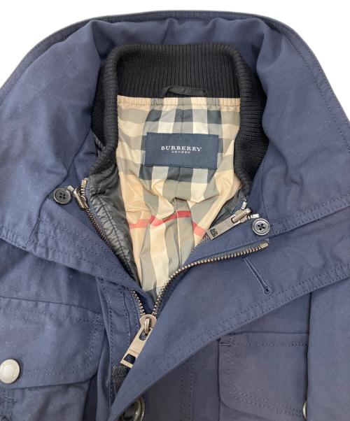 BURBERRY LONDON（バーバリーロンドン）BURBERRY LONDON (バーバリーロンドン) ライナー付ジャケット ネイビー サイズ:Ⅼの古着・服飾アイテム