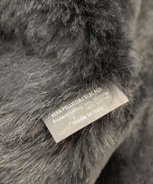 GUCCI（グッチ）GUCCI (グッチ) ファーライナーレザージャケット ブラック サイズ:50の古着・服飾アイテム