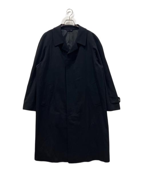 ERMENEGILDO ZEGNA（エルメネジルド・ゼニア）Ermenegildo Zegna (エルメネジルド・ゼニア) Kinloch Anderson (キンロックアンダーソン) カシミヤコート ブラック サイズ:Ⅼの古着・服飾アイテム