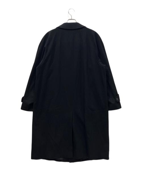 ERMENEGILDO ZEGNA（エルメネジルド・ゼニア）Ermenegildo Zegna (エルメネジルド・ゼニア) Kinloch Anderson (キンロックアンダーソン) カシミヤコート ブラック サイズ:Ⅼの古着・服飾アイテム