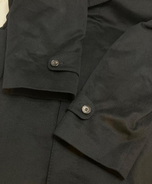 ERMENEGILDO ZEGNA（エルメネジルド・ゼニア）Ermenegildo Zegna (エルメネジルド・ゼニア) Kinloch Anderson (キンロックアンダーソン) カシミヤコート ブラック サイズ:Ⅼの古着・服飾アイテム