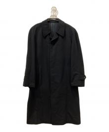 CHESTER BARRIE（チェスターバリー）の古着「カシミヤコート」｜ブラック