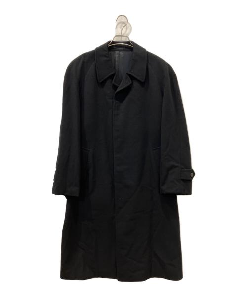 CHESTER BARRIE（チェスターバリー）Chester Barrie (チェスターバリー) カシミヤコート ブラック サイズ:Ⅼの古着・服飾アイテム