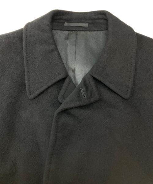 CHESTER BARRIE（チェスターバリー）Chester Barrie (チェスターバリー) カシミヤコート ブラック サイズ:Ⅼの古着・服飾アイテム