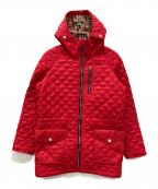 BURBERRYバーバリー）の古着「キルティングコート」｜レッド