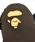 中古・古着 BAPE BY A BATHING APE (ベイプバイアベイシングエイプ) シリコンショルダーバッグ ブラウン：10000円