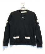 OFFWHITEオフホワイト）の古着「スウェット」｜ブラック