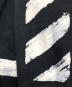 中古・古着 OFFWHITE (オフホワイト) スウェット ブラック サイズ:Ｌ：8000円