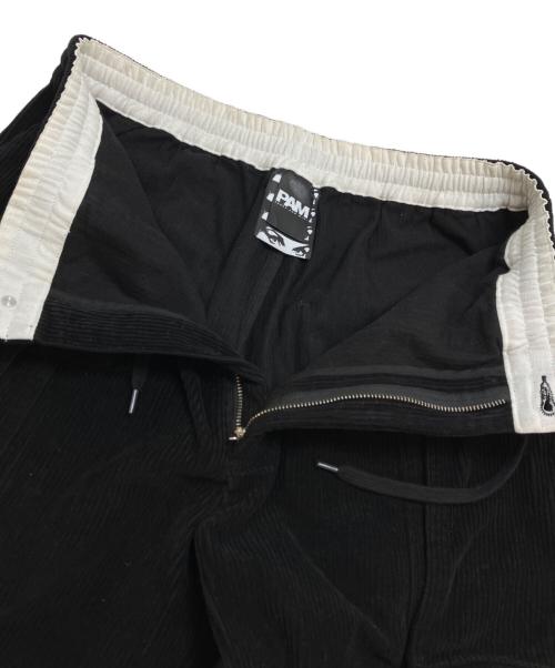 PAM（パム）PAM (パム) コーデュロイカーゴパンツ ブラック サイズ:表記なしの古着・服飾アイテム