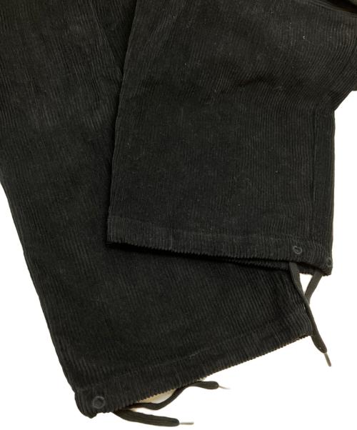 PAM（パム）PAM (パム) コーデュロイカーゴパンツ ブラック サイズ:表記なしの古着・服飾アイテム