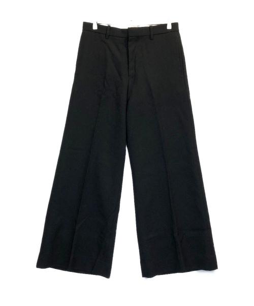 SASQUATCHfabrix.（サスクワッチファブリックス）SASQUATCHfabrix. (サスクワッチファブリックス) FLARE SILHOUETTE SLACKS ブラック サイズ:Mの古着・服飾アイテム