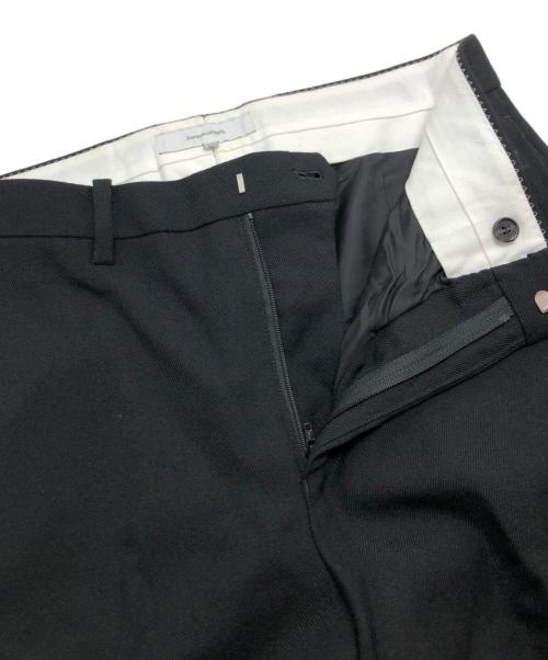 SASQUATCHfabrix.（サスクワッチファブリックス）SASQUATCHfabrix. (サスクワッチファブリックス) FLARE SILHOUETTE SLACKS ブラック サイズ:Mの古着・服飾アイテム