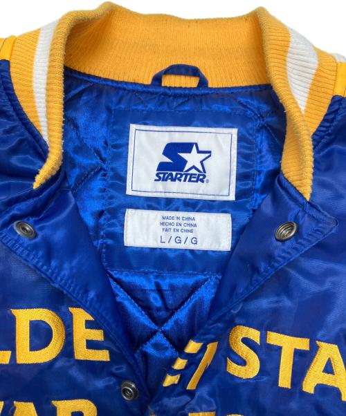 STARTER（スターター）STARTER (スターター) ジャケット ブルー サイズ:Ⅼの古着・服飾アイテム