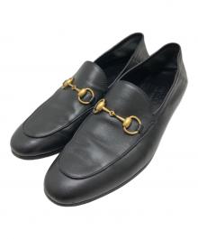 GUCCI（グッチ）の古着「ブリクストンビットローファー」｜ブラック