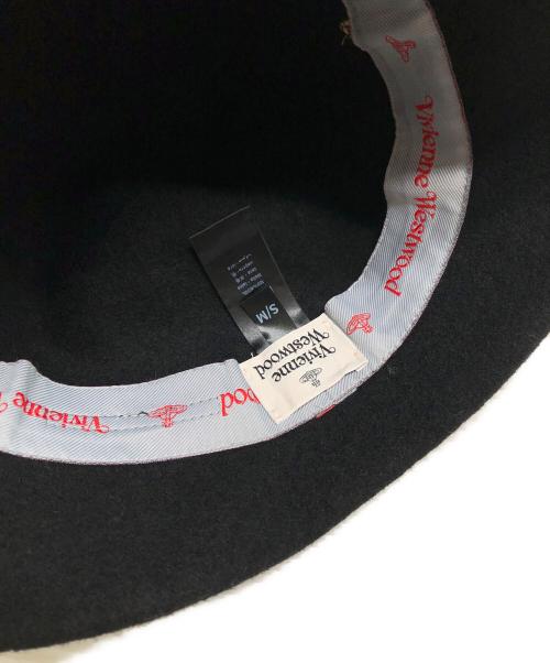 Vivienne Westwood（ヴィヴィアンウエストウッド）Vivienne Westwood (ヴィヴィアンウエストウッド) クロッシェ ブラック サイズ:S/Mの古着・服飾アイテム