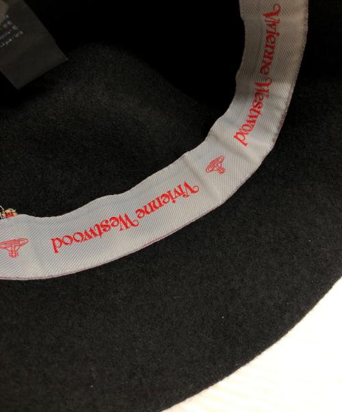 Vivienne Westwood（ヴィヴィアンウエストウッド）Vivienne Westwood (ヴィヴィアンウエストウッド) クロッシェ ブラック サイズ:S/Mの古着・服飾アイテム