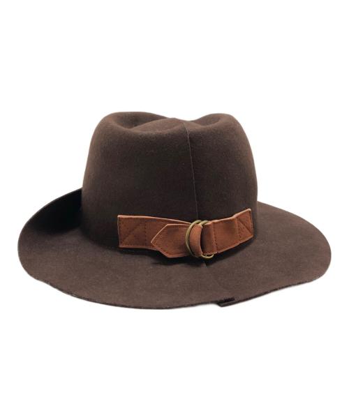 Vivienne Westwood（ヴィヴィアンウエストウッド）Vivienne Westwood (ヴィヴィアンウエストウッド) ORB Hat ブラウン サイズ:Fの古着・服飾アイテム