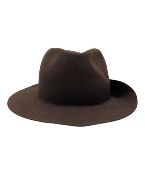Vivienne Westwood（ヴィヴィアンウエストウッド）Vivienne Westwood (ヴィヴィアンウエストウッド) ORB Hat ブラウン サイズ:Fの古着・服飾アイテム