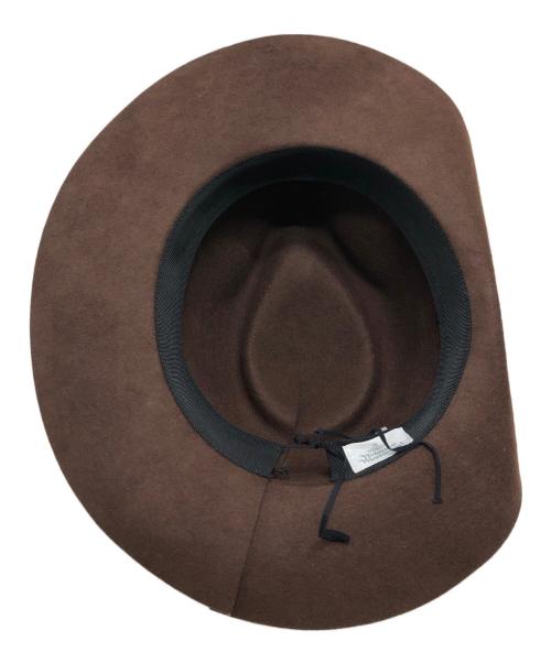 Vivienne Westwood（ヴィヴィアンウエストウッド）Vivienne Westwood (ヴィヴィアンウエストウッド) ORB Hat ブラウン サイズ:Fの古着・服飾アイテム