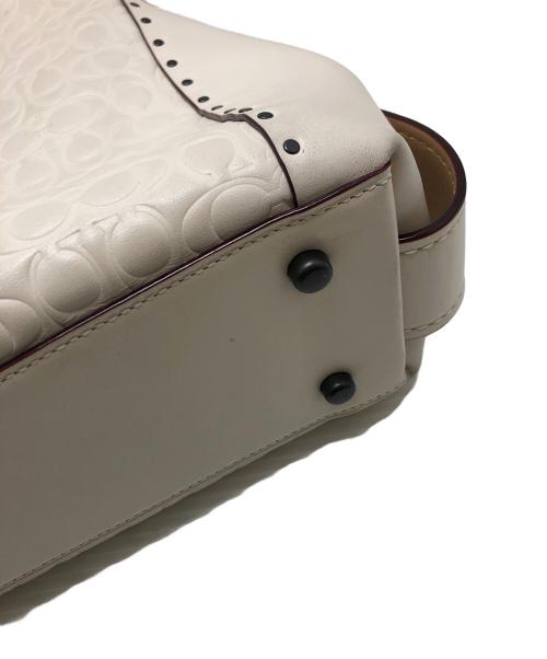 COACH（コーチ）COACH (コーチ) イーディ トートバッグ ホワイトの古着・服飾アイテム