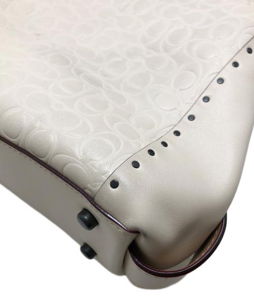 COACH（コーチ）COACH (コーチ) イーディ トートバッグ ホワイトの古着・服飾アイテム