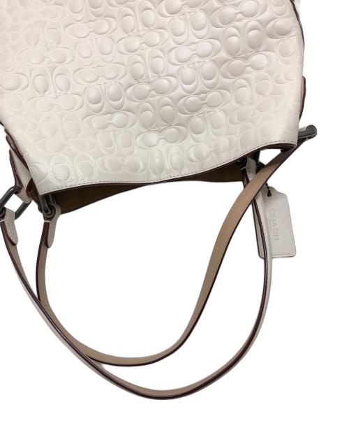 COACH（コーチ）COACH (コーチ) イーディ トートバッグ ホワイトの古着・服飾アイテム